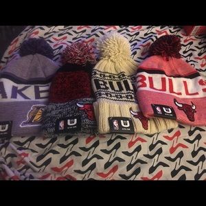 Men team beanie hats
